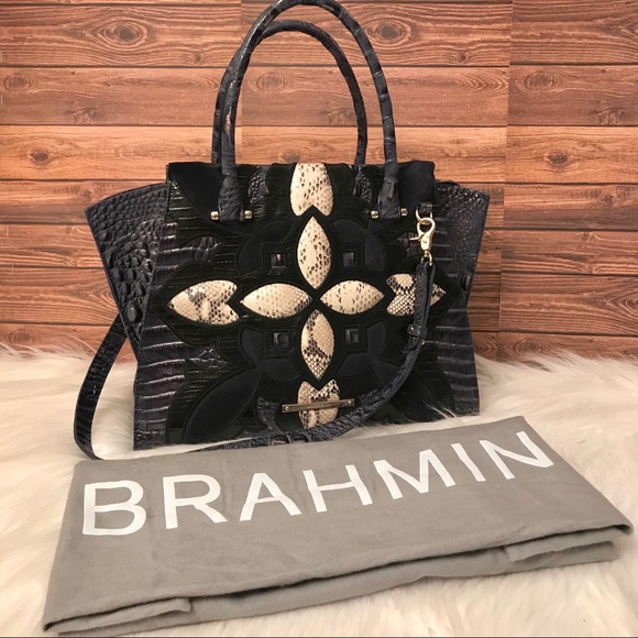 Brahmin Handbags - Brahmin Priscilla Andesite Palazzo - EXCEL…
